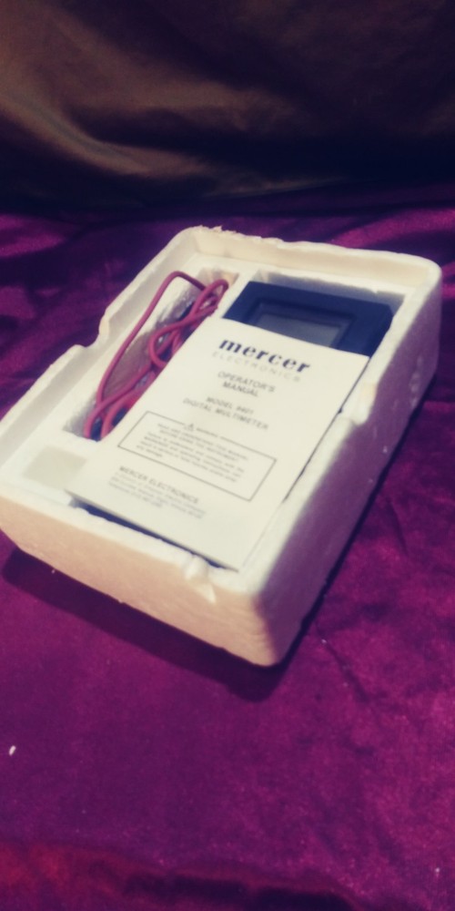 Mercer Electronics Mdl 9401 Digital Multimeter