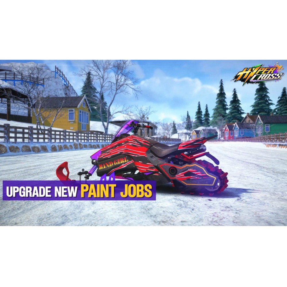 Sega Hyper Cross Snowmobile Motion Arcade Racing Game - 2 Player