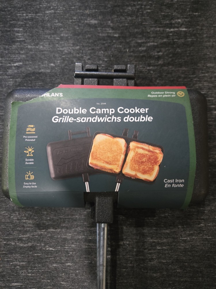 Coghlans Double Camp Grille-sandwichs  Double