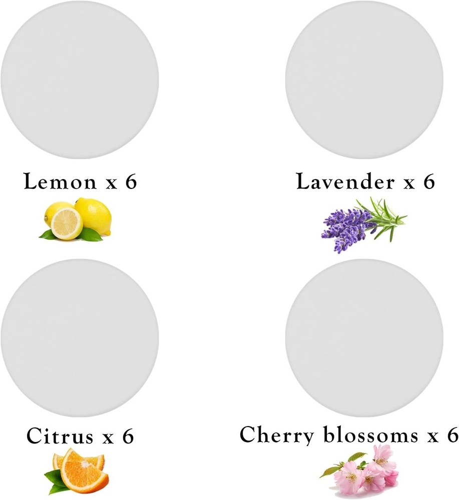 Revitalize Your Cleaning with 24 Scent Discs - Compatible with Powerfresh Models