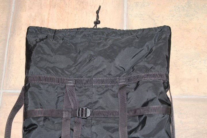 US Military Issue 9 Strap Compression Black MSS Sleeping Bag Stuff Sack Bag C22