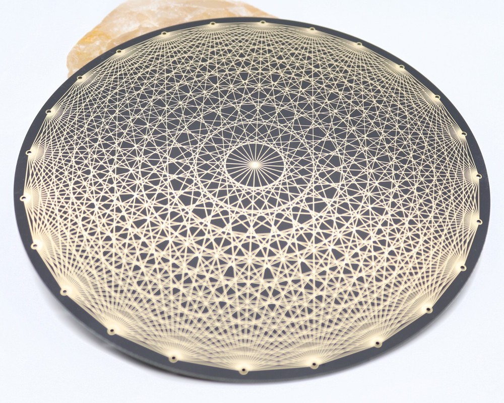 24 pointed large Tesseract radionics broadcasting manifestation disc