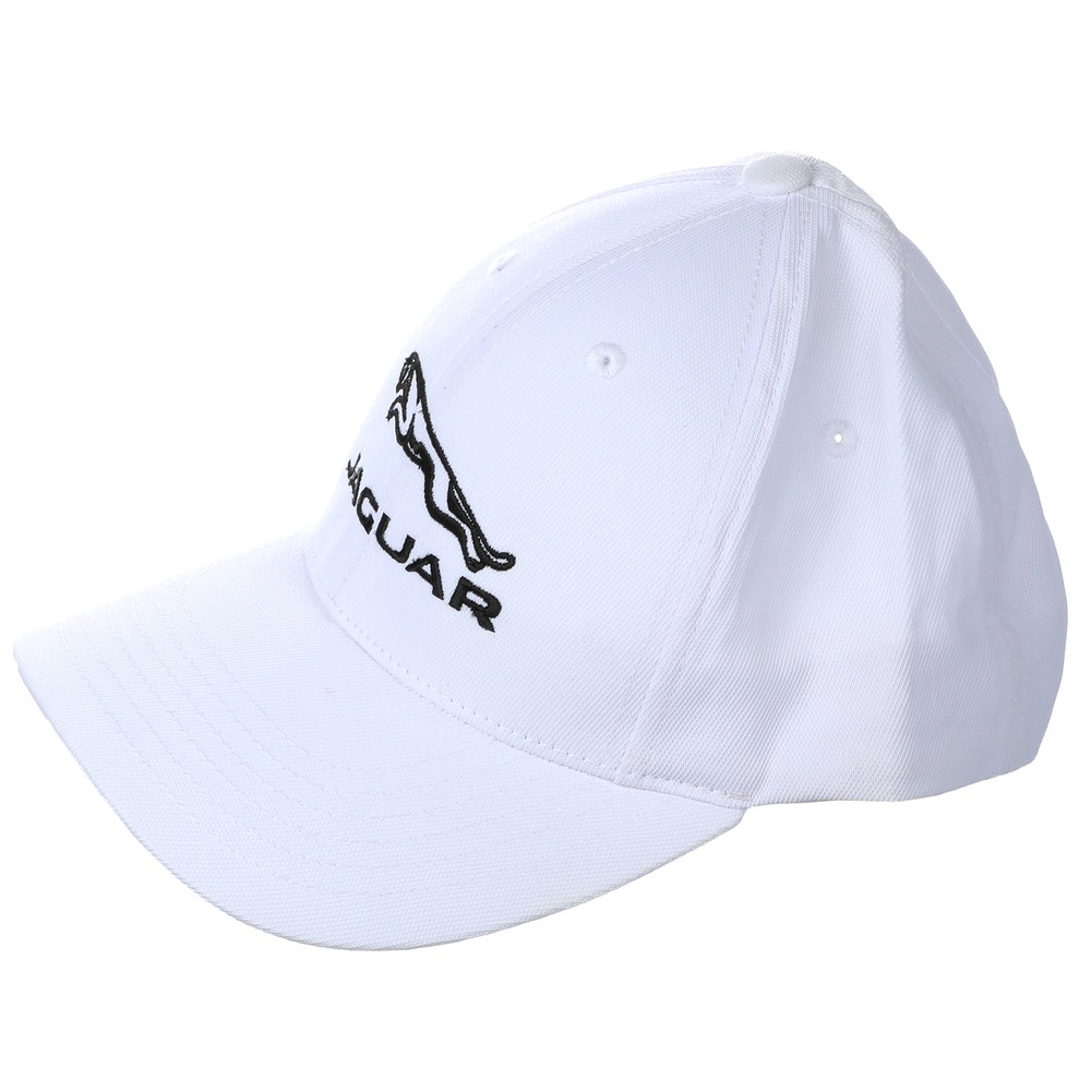 White Jaguar Strapped Cap