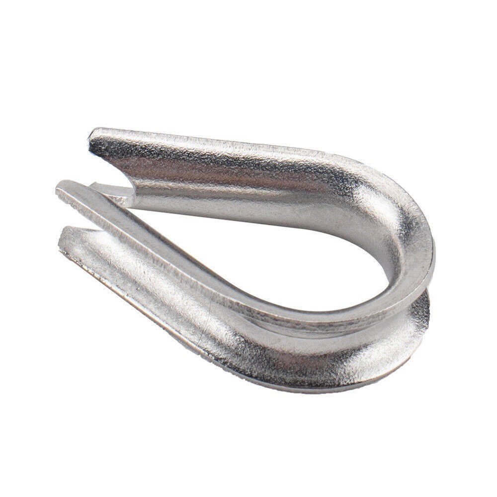 30PCS M4 Wire Rope Fixed Clamps with Triangular Ring