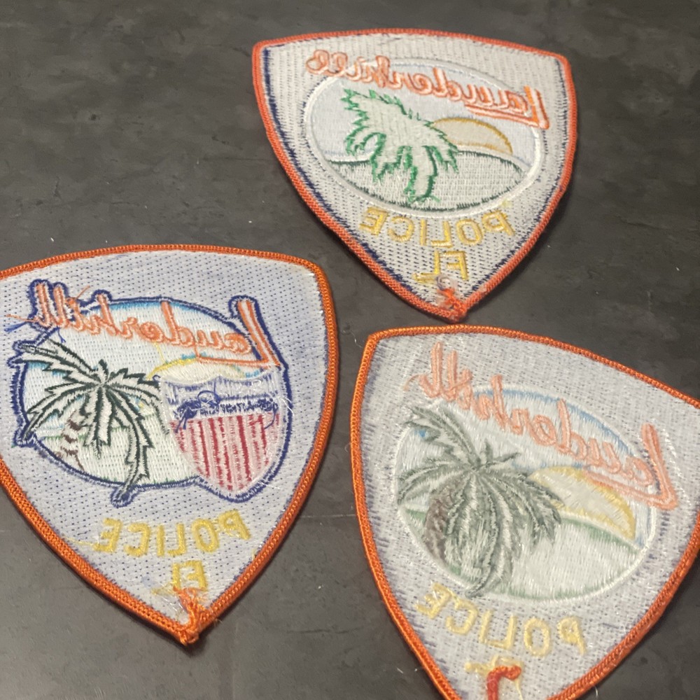Lauderhill FL Police Patch -243