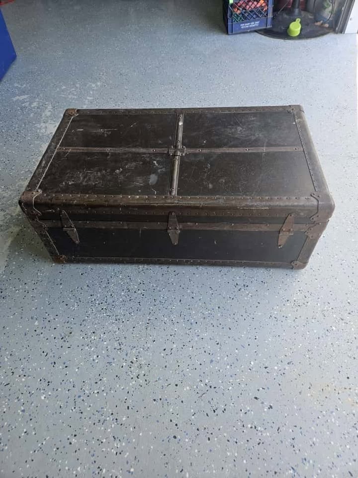 Antique Early 1900’s Steamer Trunk