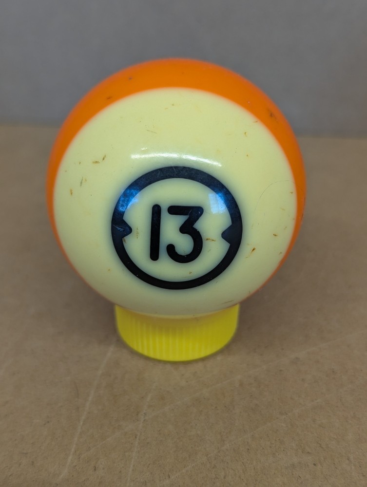 Brunswick Centennial Billiard #13 Pool Single Ball Replacement, Stripe Orange