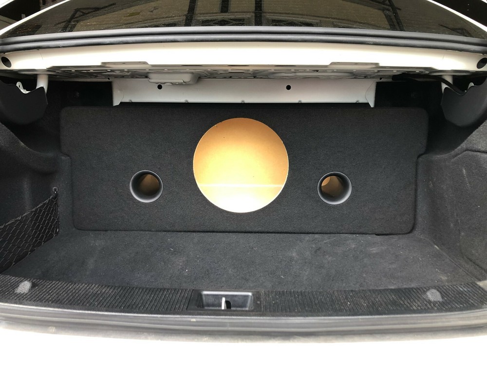For 2008-2014 Mercedes-Benz C-Class Custom Ported Sub Enclosure Subwoofer Box