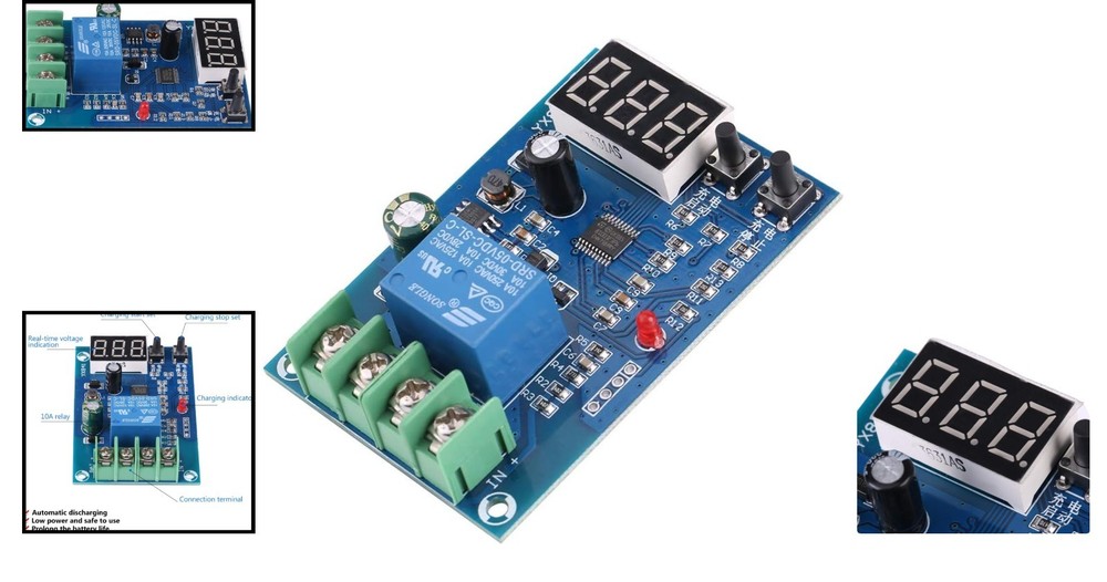 10A Lithium Battery Charging Module, Automatic Control for Generators & Solar