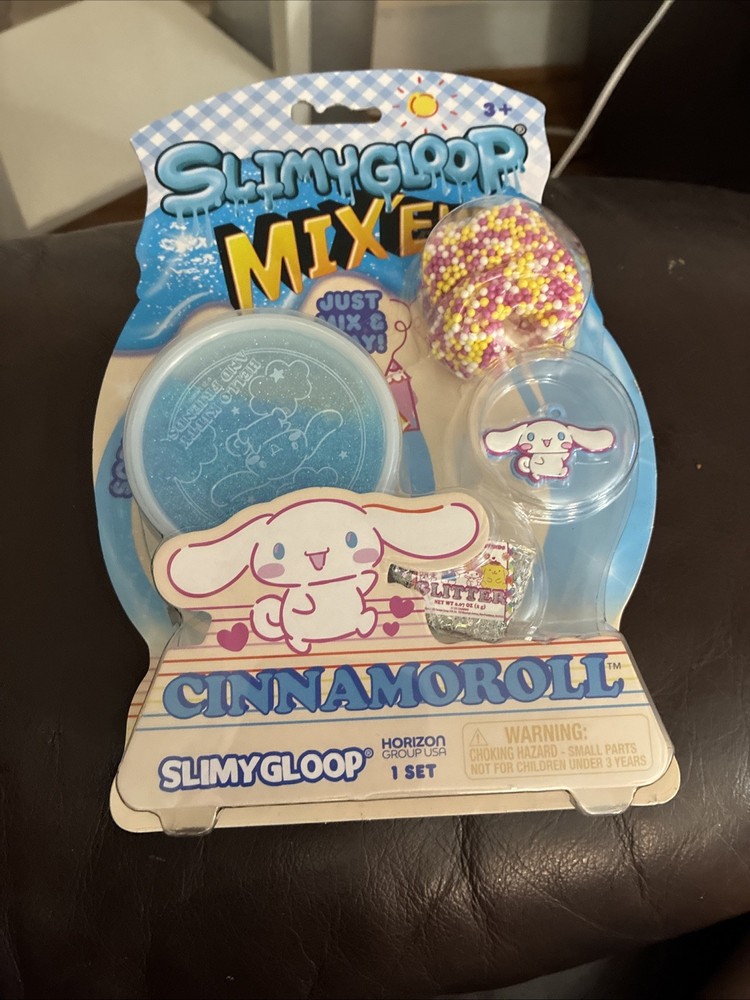 New Slime Gloop Cinnamon Roll Blue Slime