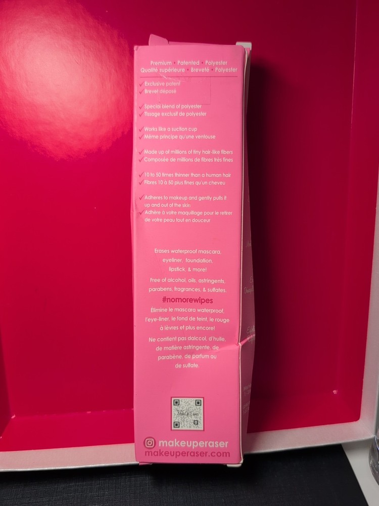 MakeUp Eraser Makeup Remover Cloth, Original Pink - RTP01