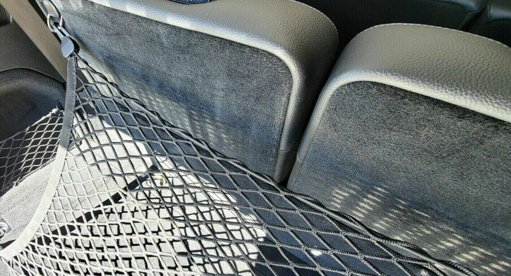 Rear Trunk Floor Style Mesh Organizer Web Cargo Net for Tesla Model X 2016-2023