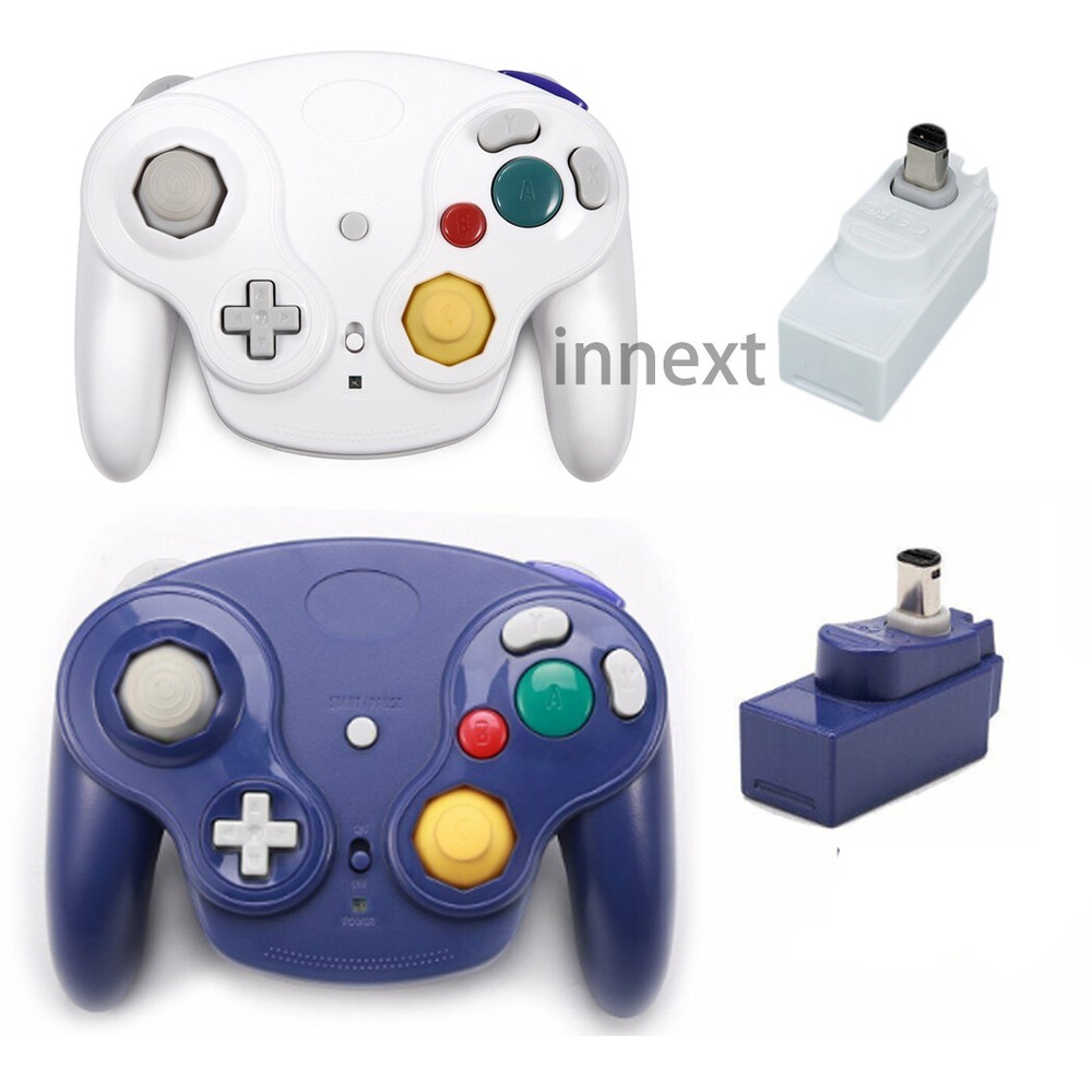 Wireless GameCube Remote Gamepad Joystick Controller for NGC Console US