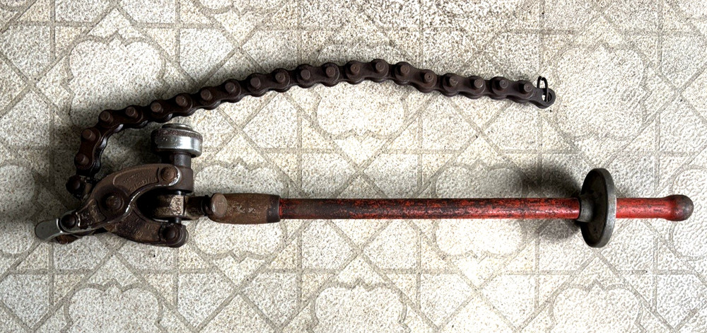 RIDGID Model 206 Cast Iron Chain Soil Pipe Cutter
