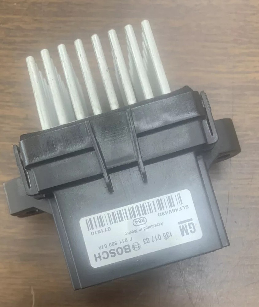 2011 chevrolet traverse bosch motor resistor