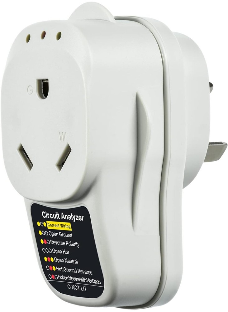 RV Surge Protector 30 Amp Briidea Adapter Circuit Analyzer W/ LED Light #L11