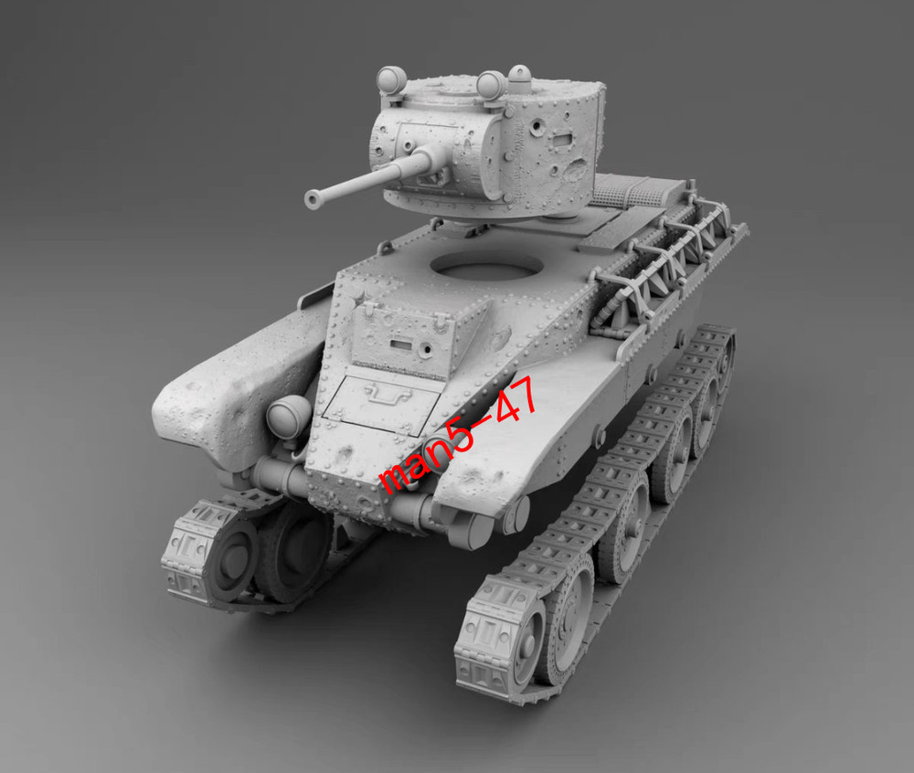 3D printing 1/72 Soviet BT-5 Fast Tank Unpainted model kit-