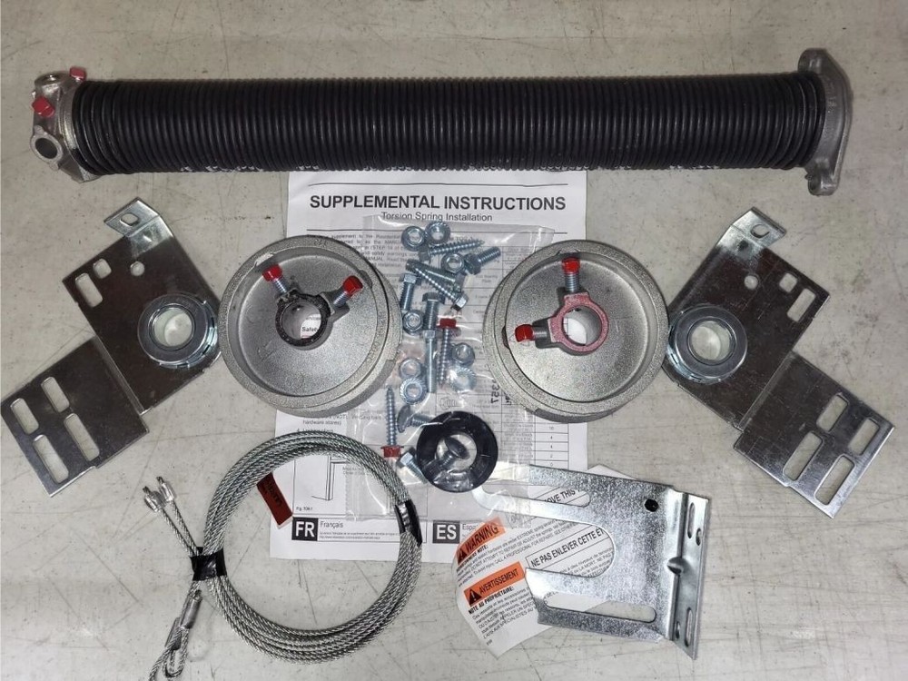SINGLE GARAGE TORSION SPRING CONVERSION KIT 75-200 LBS