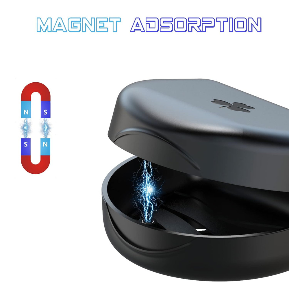 Aligner Case, Retainer Case, Braces Box, 1 Piece Orthodontic Box, BLACK.