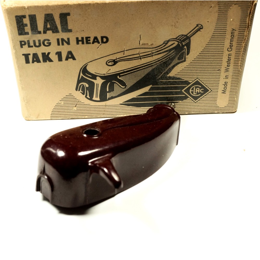 Original ELAC TAK 1A Headshell Clean & Complete XA-100 Turntable