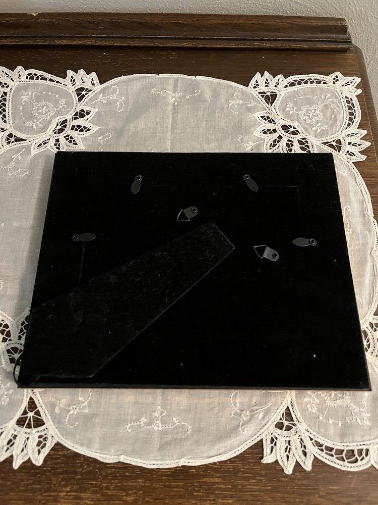 Repurposed Picture Frame With Floral Picture