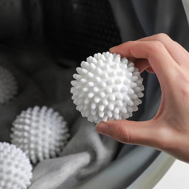 Anti-Tangle Laundry Ball Washing Machine Cleaning Helper Reusable White