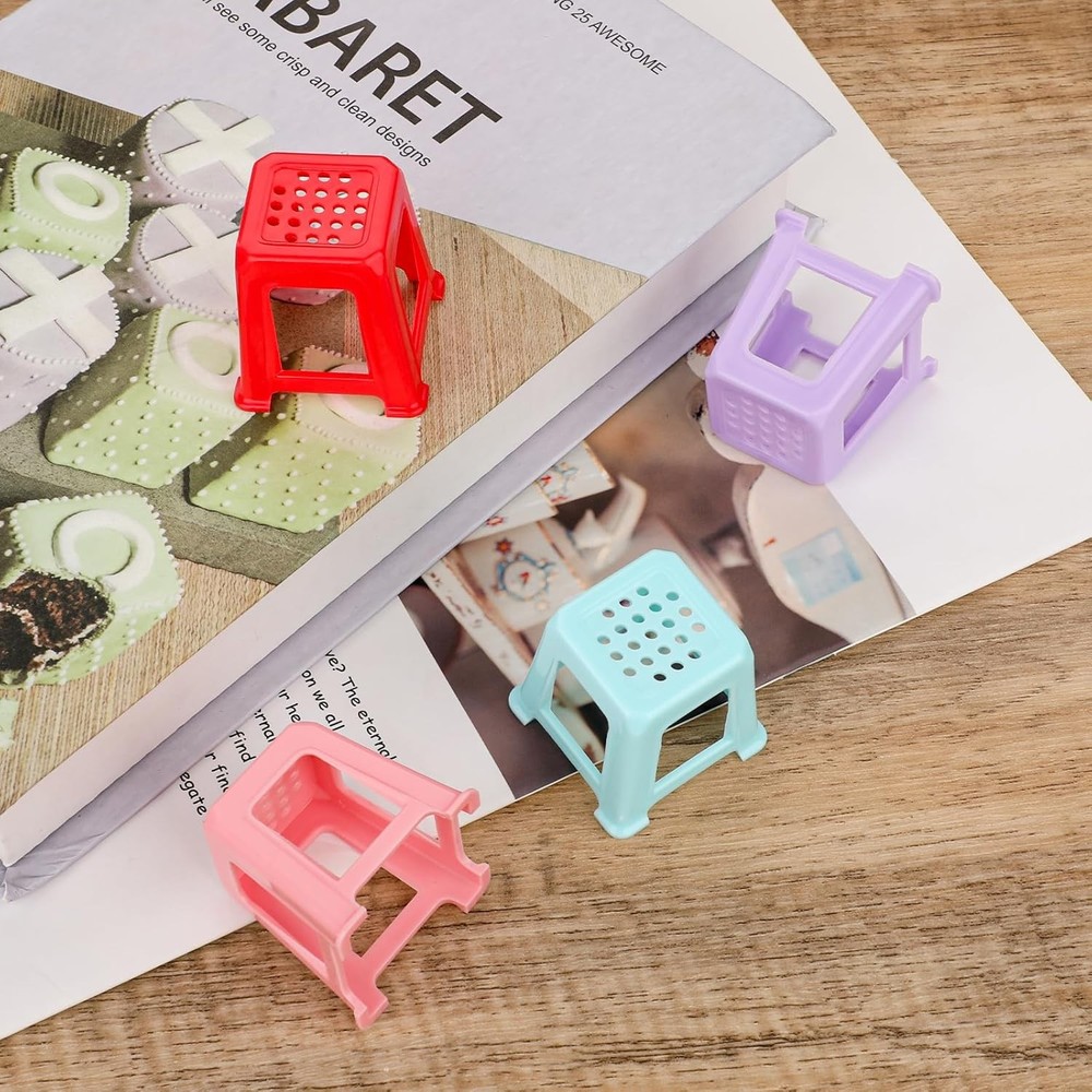 12PCS Canvas Stands Mini Feet Risers Plastic Paint Pouring Art Tools
