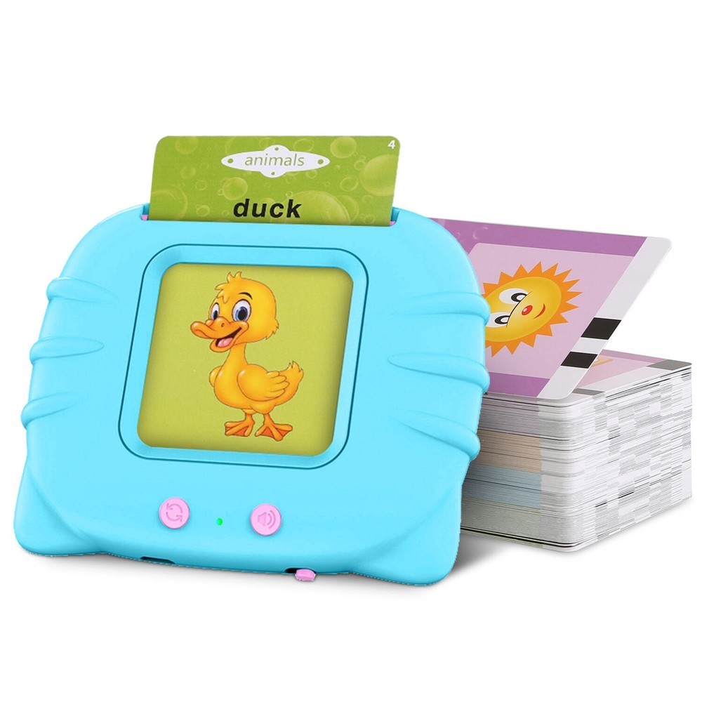 Talking Flash Cards for Toddler Learning Educational Machine Speech Therapy Toy