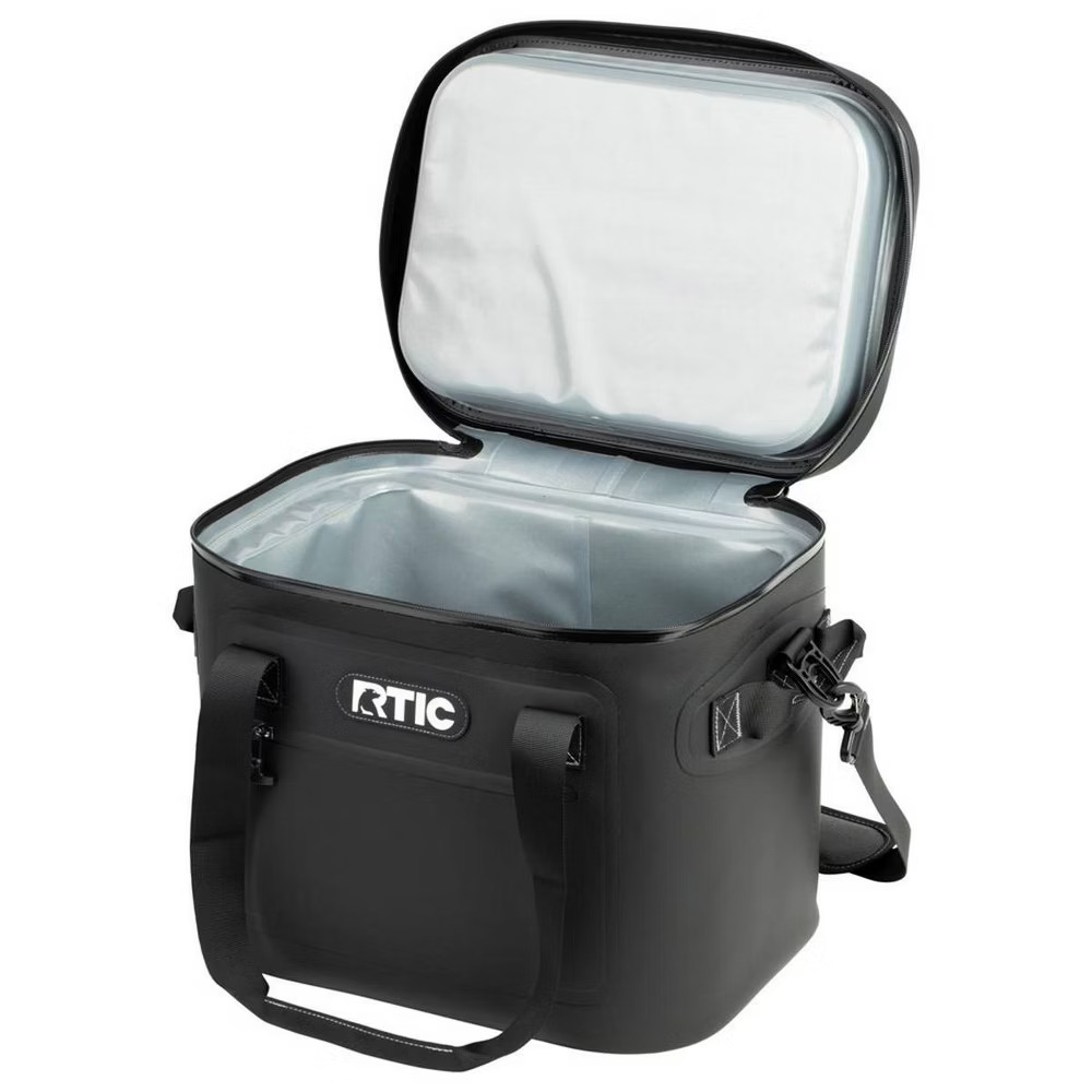 RTIC Outdoors 30 Cans Soft Pack Cooler - Black
