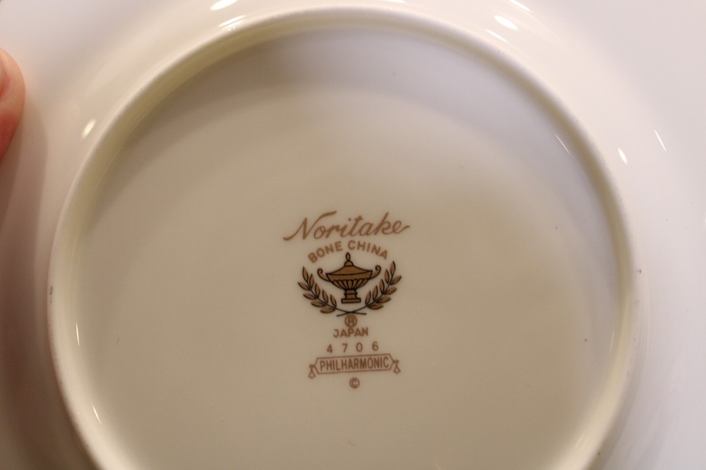 Noritake Philharmonic 7 Bread plates 6 5/8"