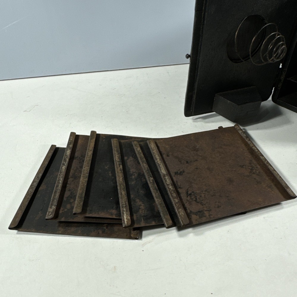 Murer's Express Newness Model A Falling Plate Box Camera - Rare Working Complete