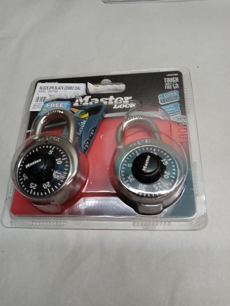 Combination Padlock Twin Pack Master 1500 series