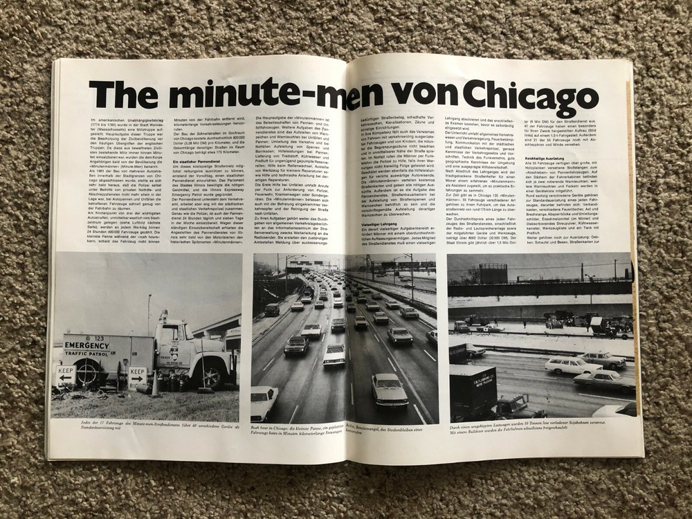 Oct. 1969 BMW Journal large catalogue.