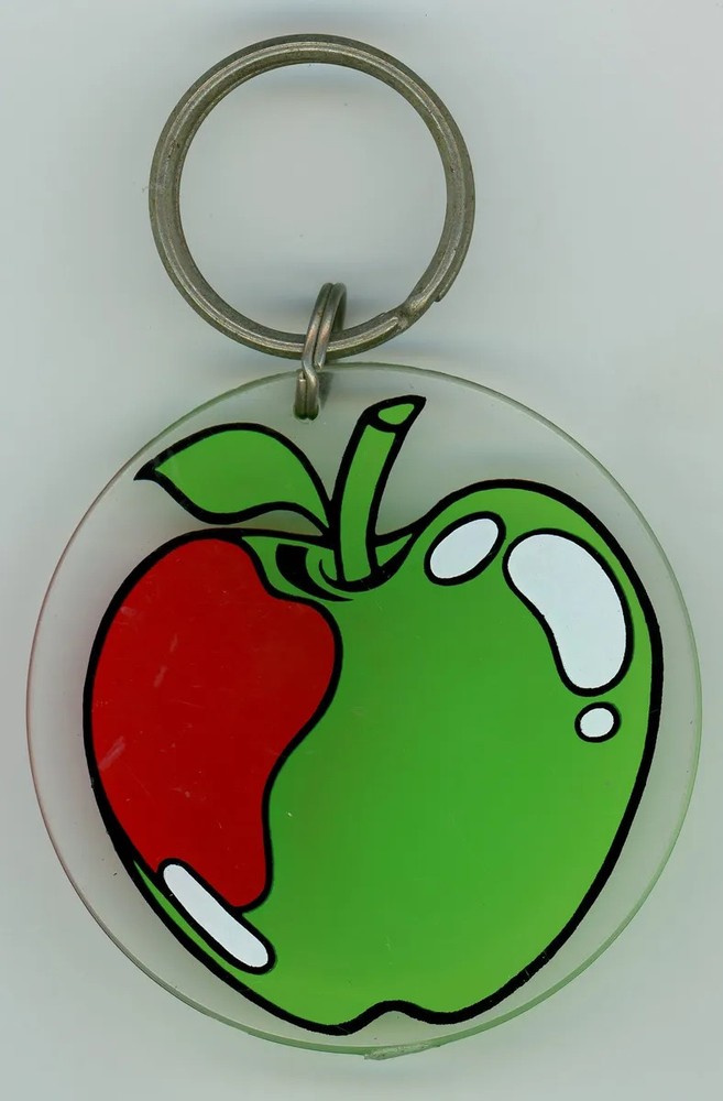 Apple records key ring 1968