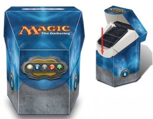 MAGIC THE GATHERING DECK BOX: Pro Hex Commander blue Box (ULP 82910)