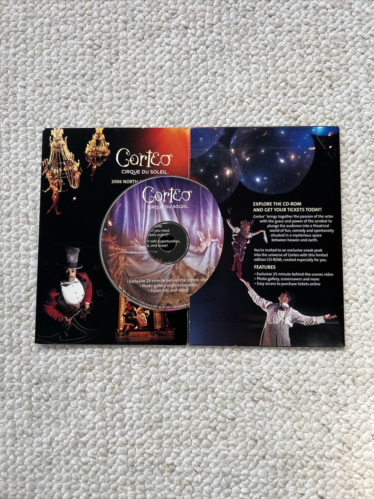 Cirque Du Soleil Corteo CD-ROM