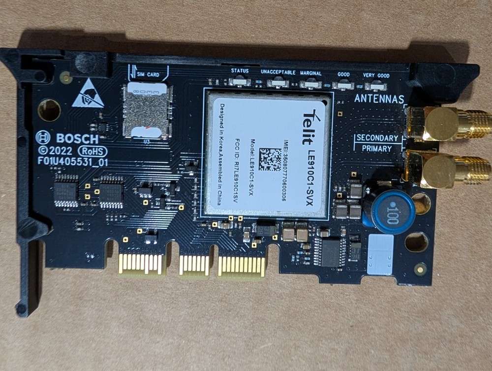 Bosch B444-V2 Conettix Plug-in Cellular Communicator