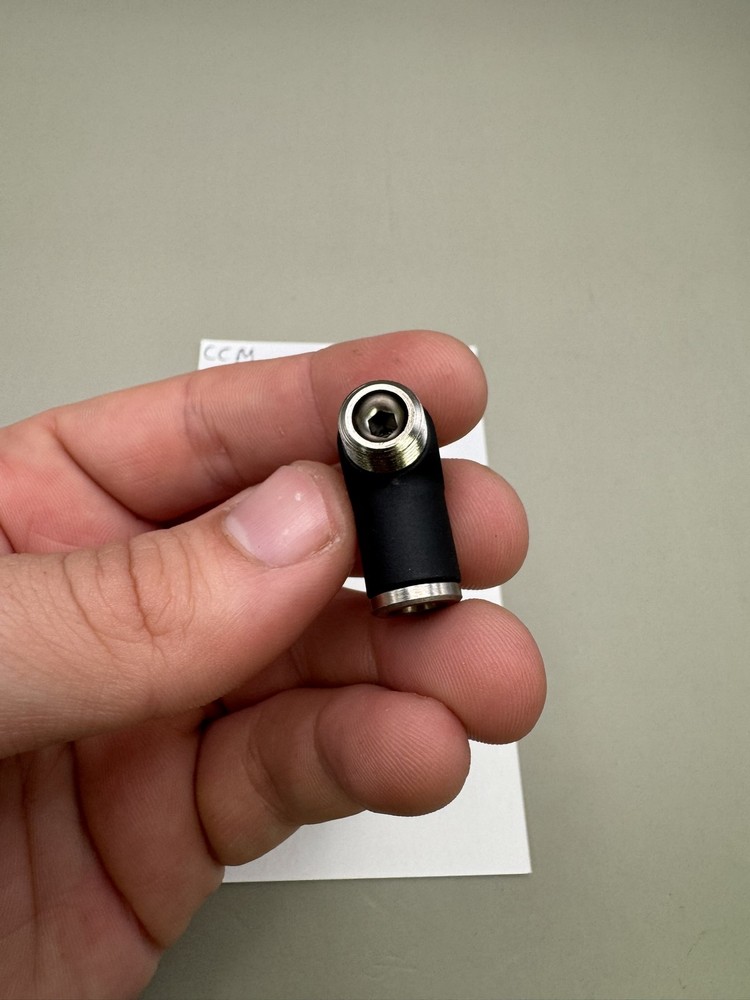 CCM 90 Degree Fitting Matte Black