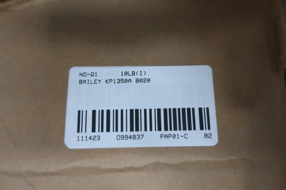 Bailey KP1350A B020 Flow Transmitter