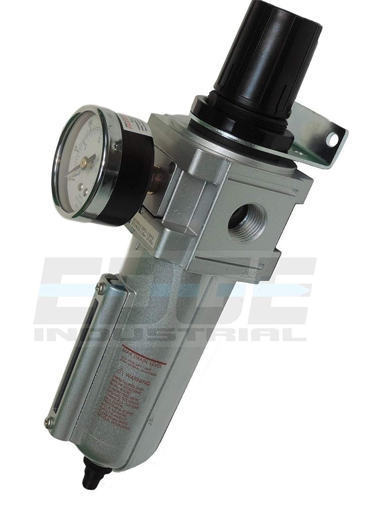 HEAVY DUTY FILTER REGULATOR COMBO FOR AIR COMPRESSED COMPRESSOR PNEUMATIC, 1/2"