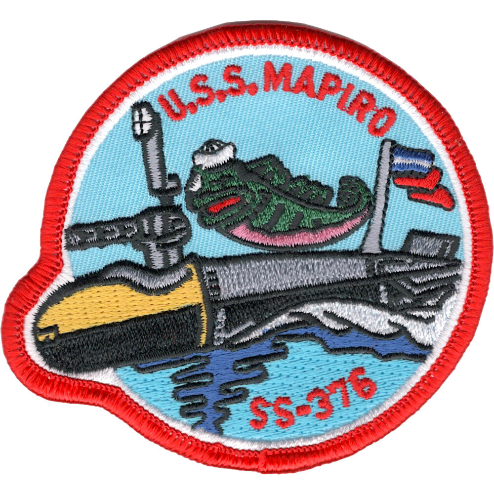 SS-376 USS Mapiro Patch - Small