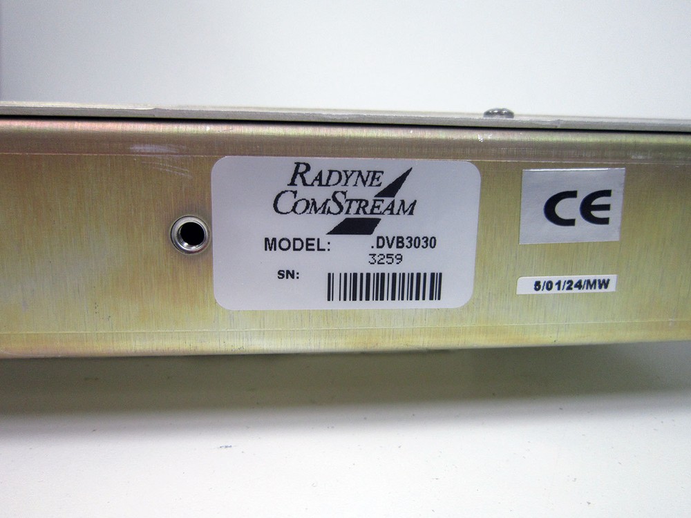 RADYNE COMSTREAM DVB-3030 DIGITAL VIDEO MODULATOR
