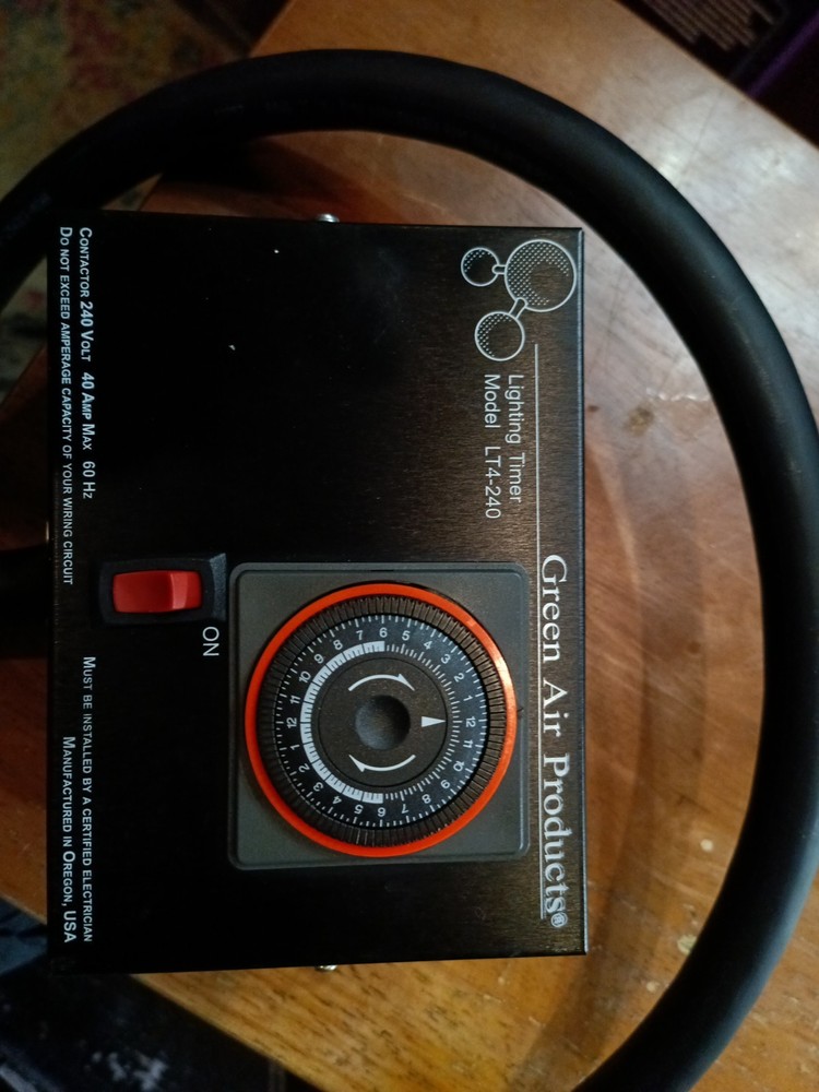 Green Air 220v Lighting Timer