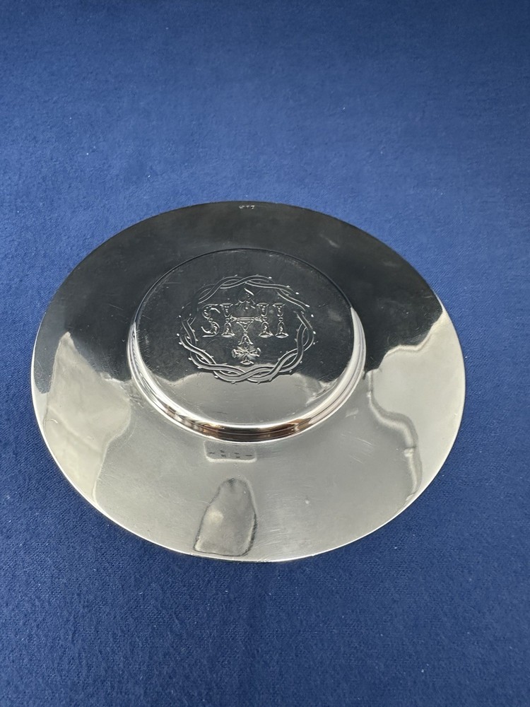 BIRKS STERLING COMMUNION DISH 1901