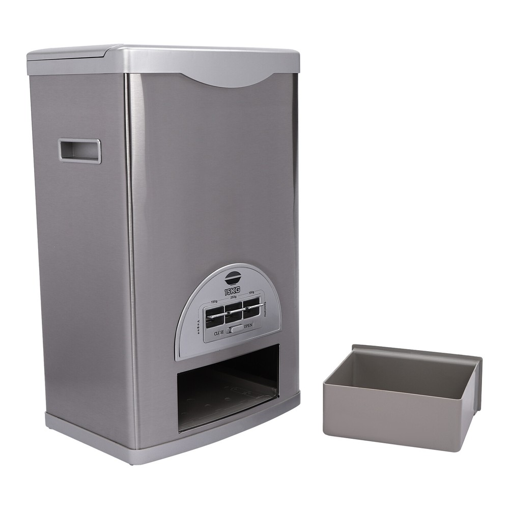 Stainless Rice Automatic Precise Dispenser Rice Storage Container 15kg/33lb]