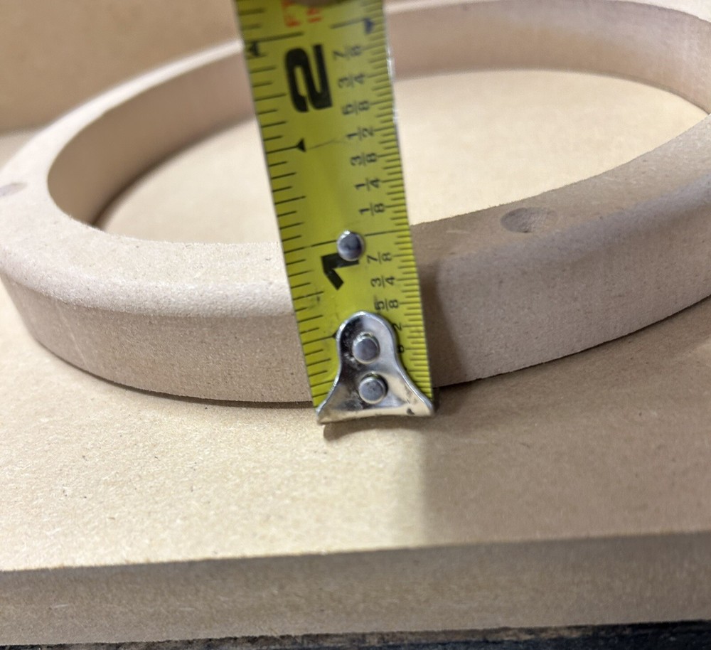 6.5 Speaker Spacer For Deaf Bonce 3/14 Mdf Pair
