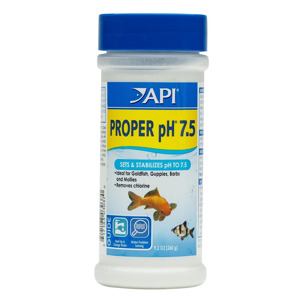 API Proper pH 7.5 Freshwater Aquarium Water pH Stabilizer 9.2-Ounce Container,