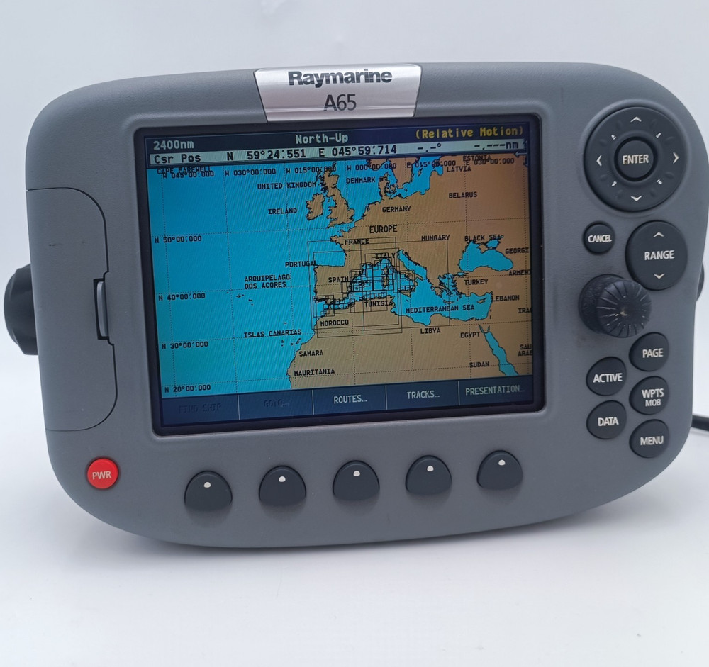 Raymarine A65 Multi Function Display Chartplotter Sonar Color
