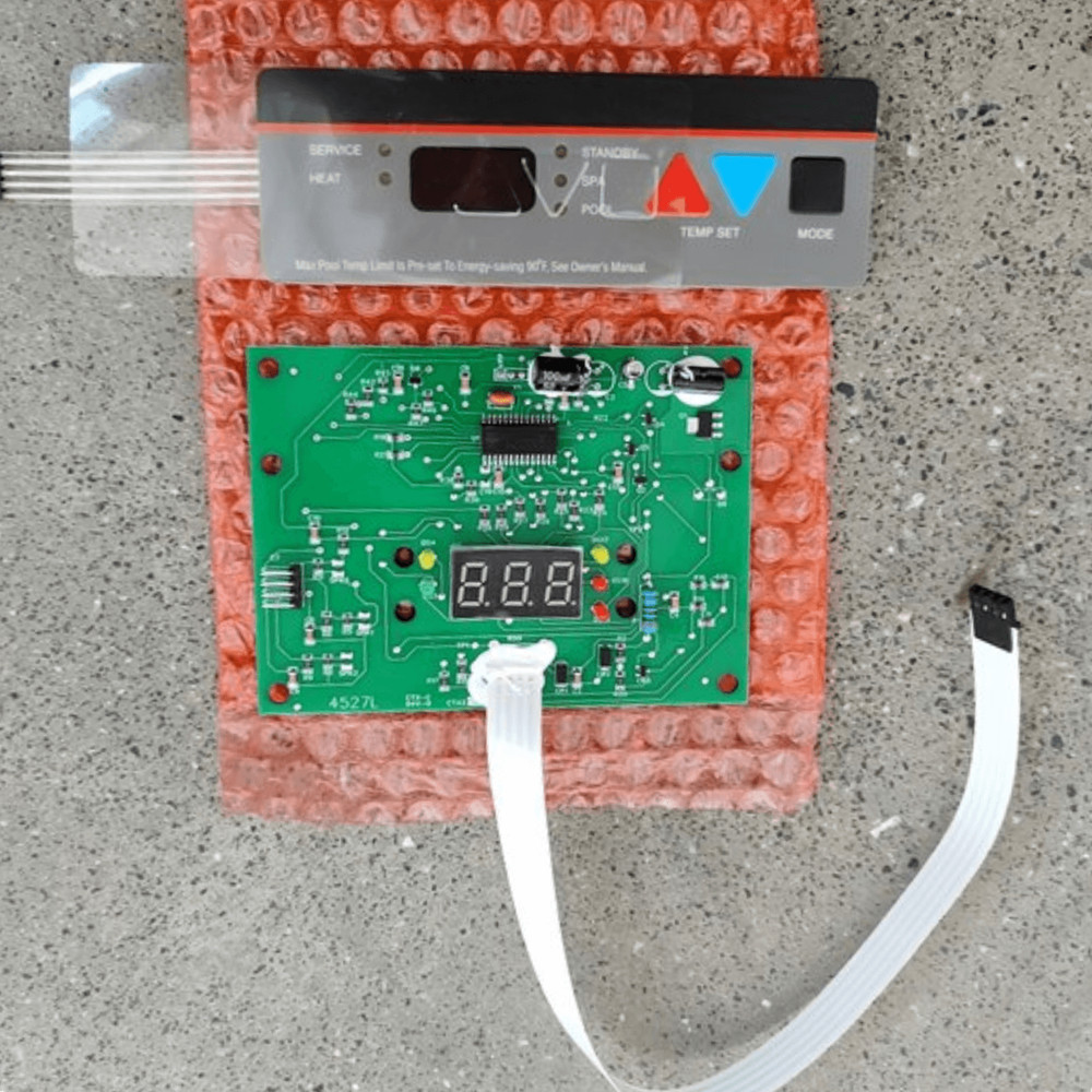 IDXL2DB1930 Display Board For Hayward Heater Display Board Control Panel Keypad