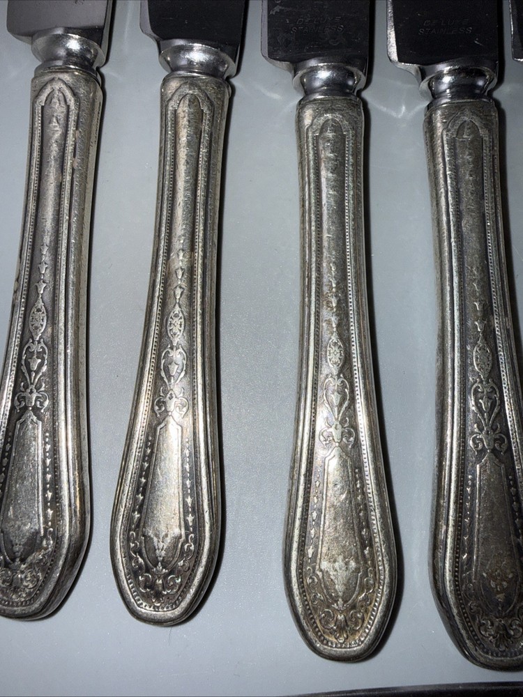 Oneida Community Plate Hampton Court 19 pc Silverplate Flatware Set